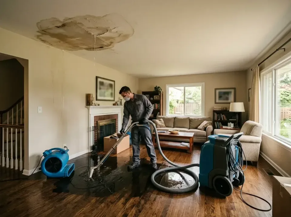 attic-pipe-burst-ceiling-drip-008 — frequently asked questions, Water Damage Restoration & Carpet Care in Chagrin Falls, OH